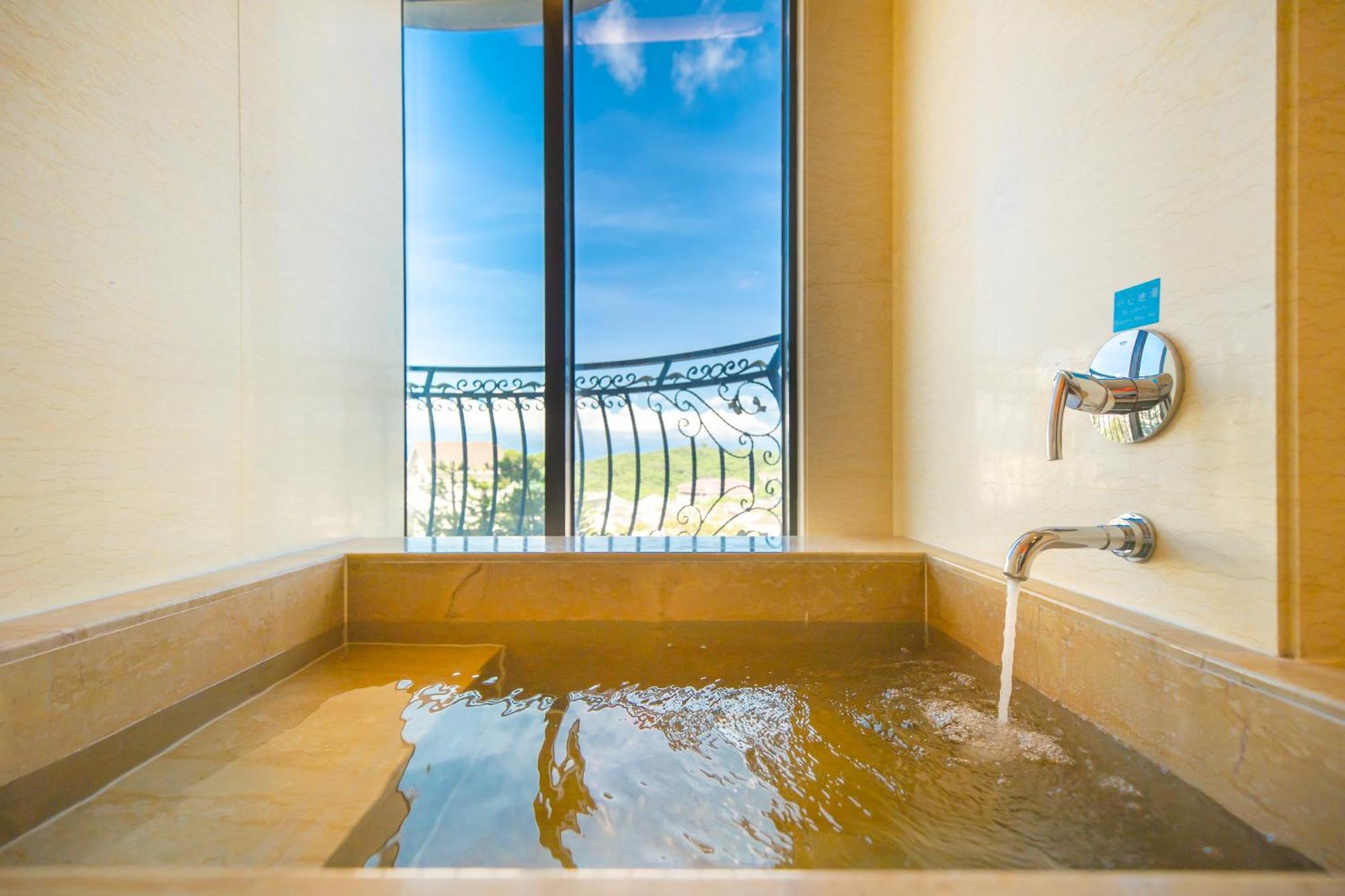 E-Da Royal Hotel Đại Thụ Ngoại thất bức ảnh A modern Japanese bathtub
